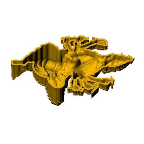 Varahi Laxmi 3D Gold Model 3d Print Design Cad File