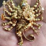 Narasimha Deva 3D Gold Model 3d Print Design Cad File