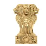 Ashok Stambh Fancy Gold Logo 3D Cad file