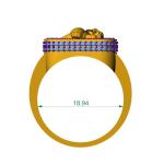 3D Horse Head Gents Ring Bold Power Timeless Style 3DM Cad file