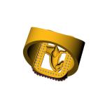 3D Horse Head Gents Ring Bold Power Timeless Style 3DM Cad file