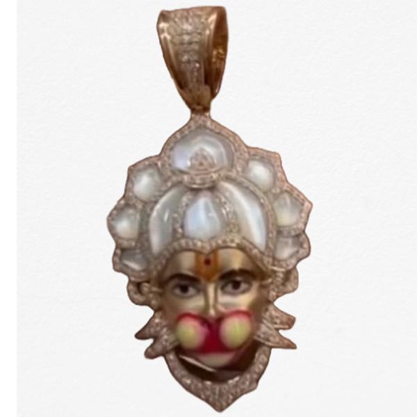 Good Hanuman Ji 3D Pendant Cad File